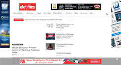 Desktop Screenshot of eletimes.com