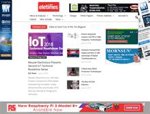 Tablet Screenshot of eletimes.com